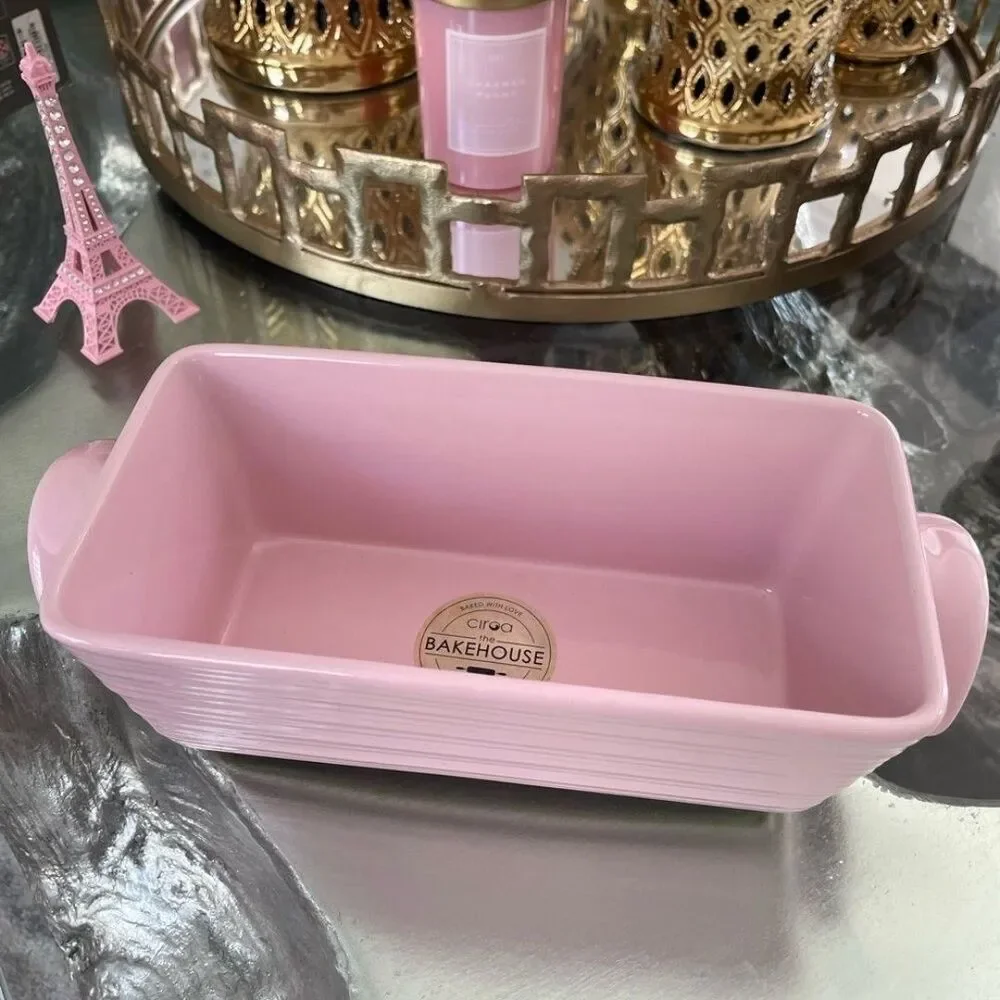 New Pink Circa Bakehouse Loaf Pan